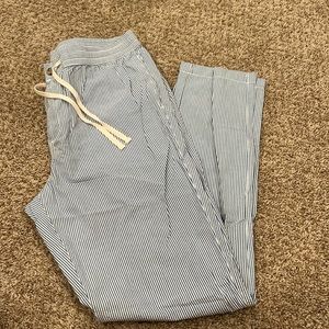JCREW | men’s blue seersucker pant
